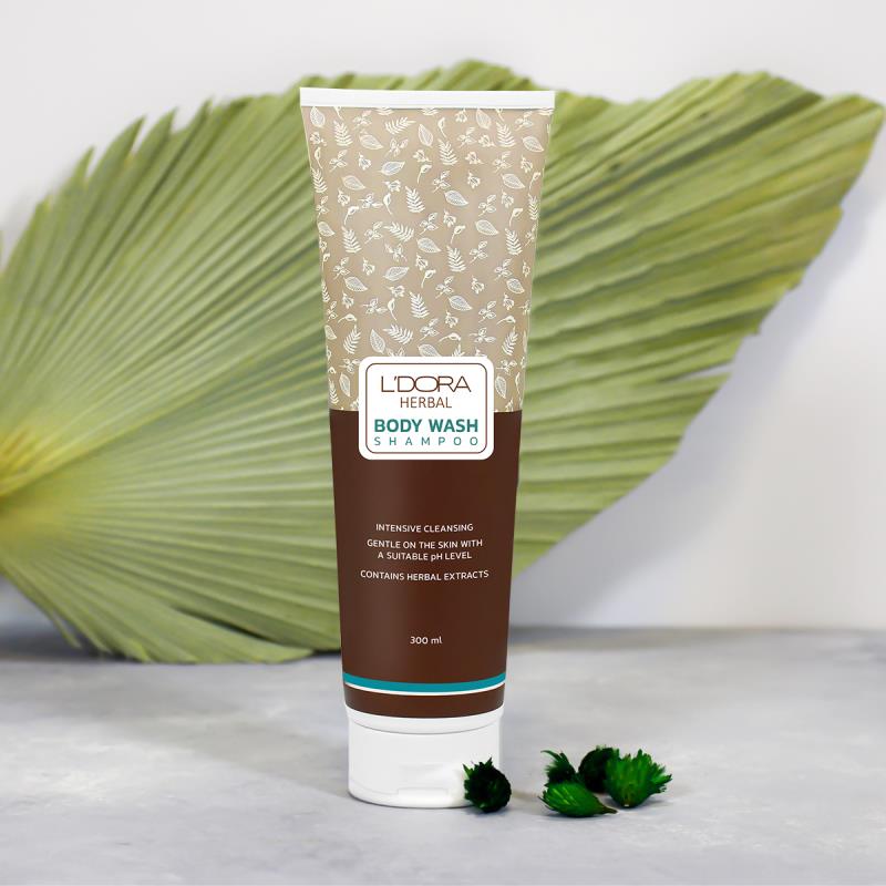 شامپو بدن گیاهی لدورا