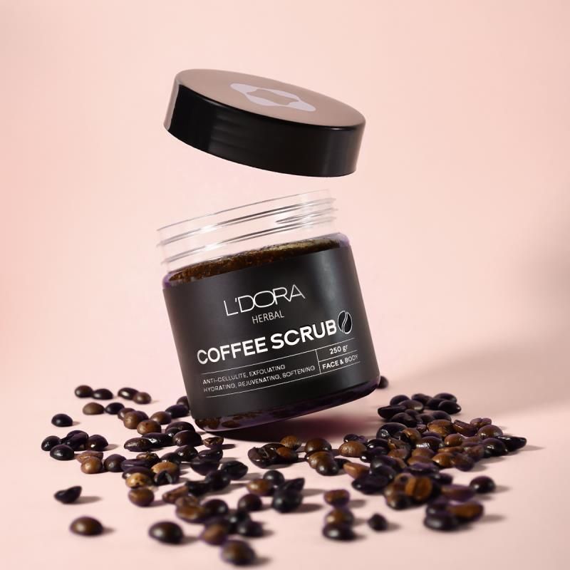 اسکراب قهوه صورت و بدن