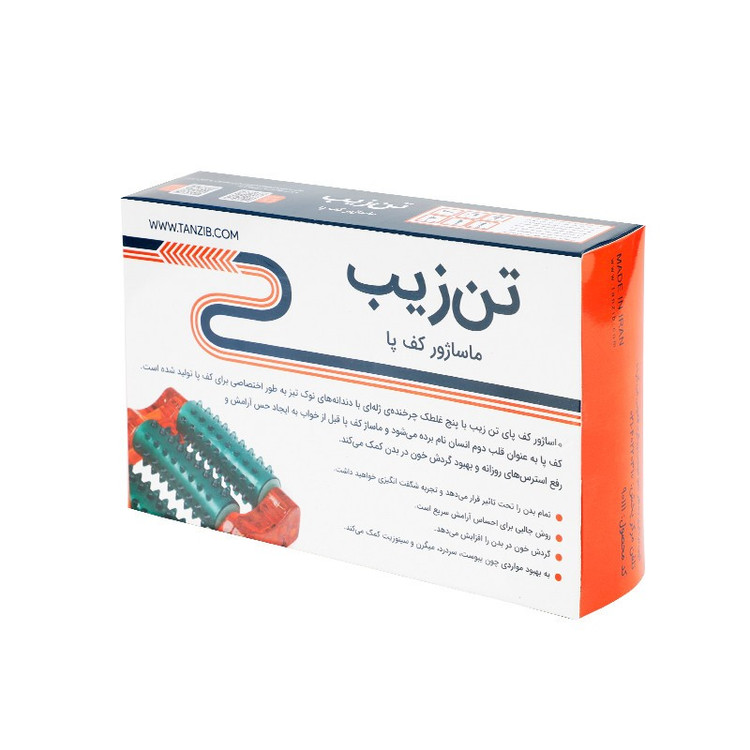 ماساژور غلطکی کف پا تن زیب