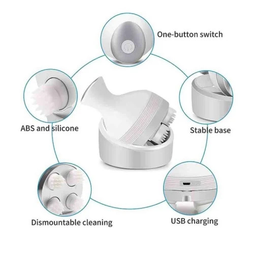 ماساژور سر شارژی Scalp Massager مدل MZ-5568