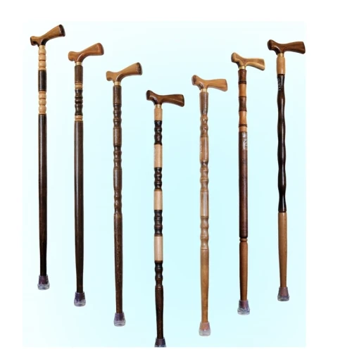 عصا چوبی راش خراطی شده