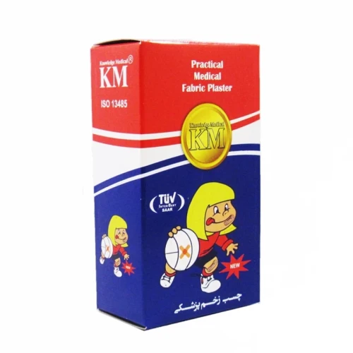 چسب زخم پارچه ای KM بسته 50عددی