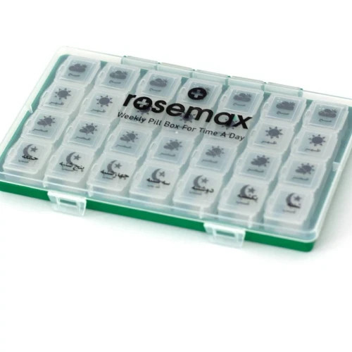 تقویم دارویی روزانه هفتگی رزمکث rosemax